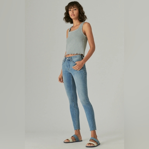 Lucky Brand Women's Mid Rise Super Skinny Ava Denim Jeans Size US 6 / 28 | EUC - Picture 5 of 11